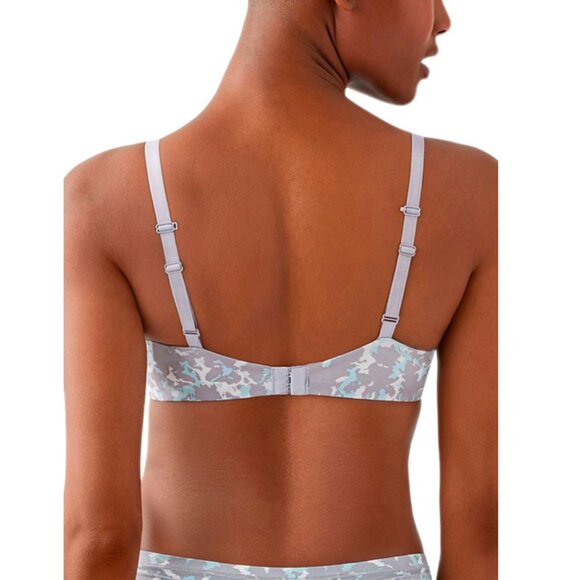 B. TEMPT'D BY WACOAL Blue/grey Future Foundation Wire Free Bra - Picture 2 of 2